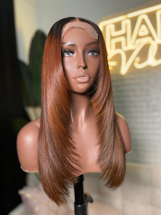 18” Sweater weather w/ 4x4 lace closure